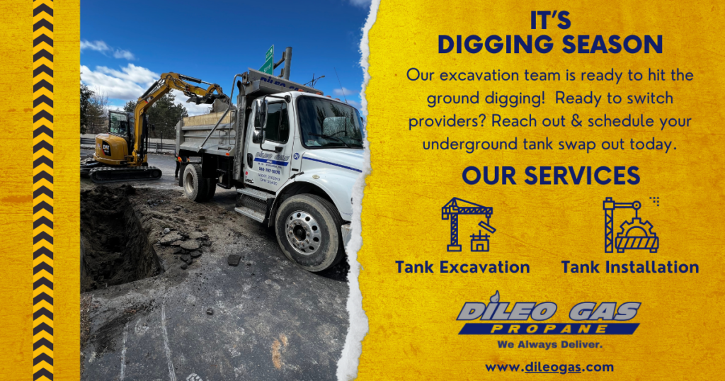 It's Digging Season: reach out for a quote today.