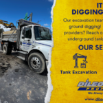 It's Digging Season: reach out for a quote today.